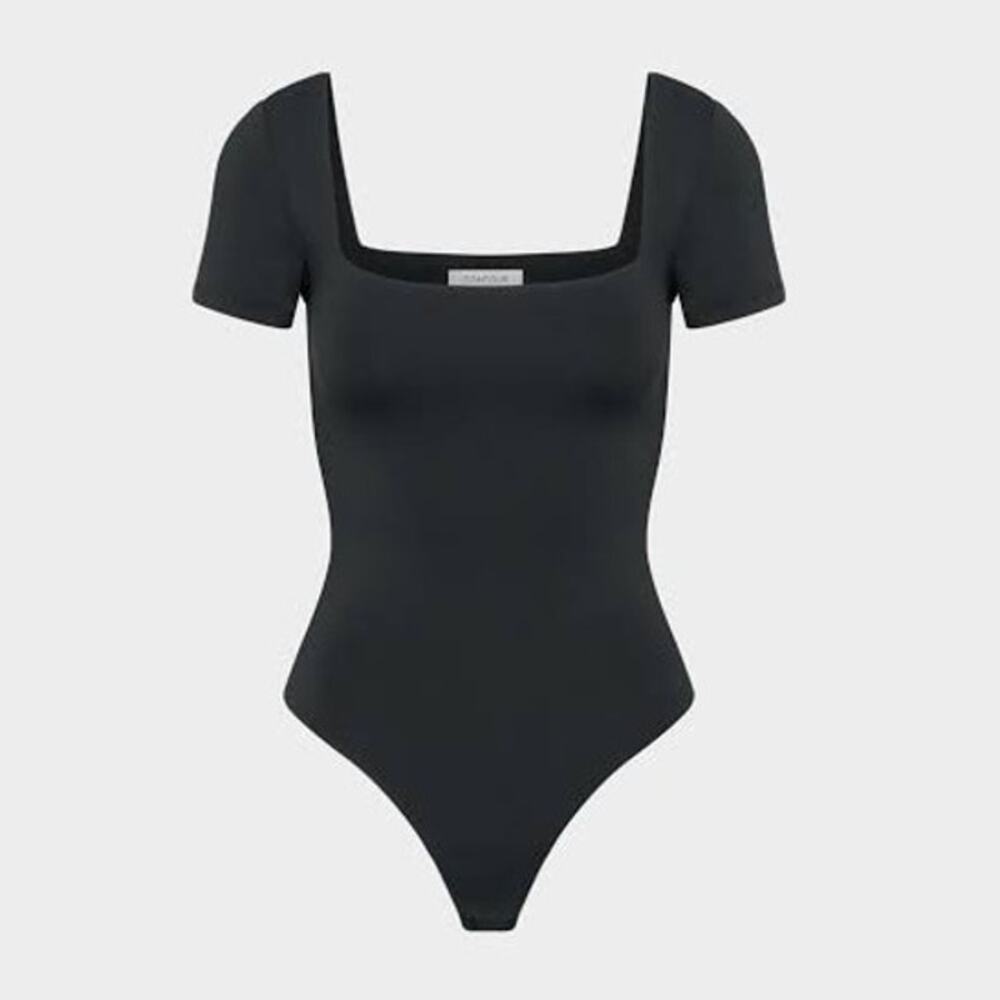 Aritzia Women's Original Contour Manner Squareneck Bodysuit Sz S